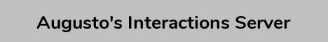 Servidor de Minecraft Augusto's Interactions Server - Versão 1.7.10 - Private Server